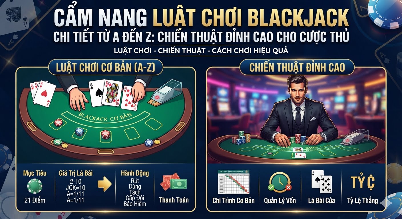 luật chơi blackjack