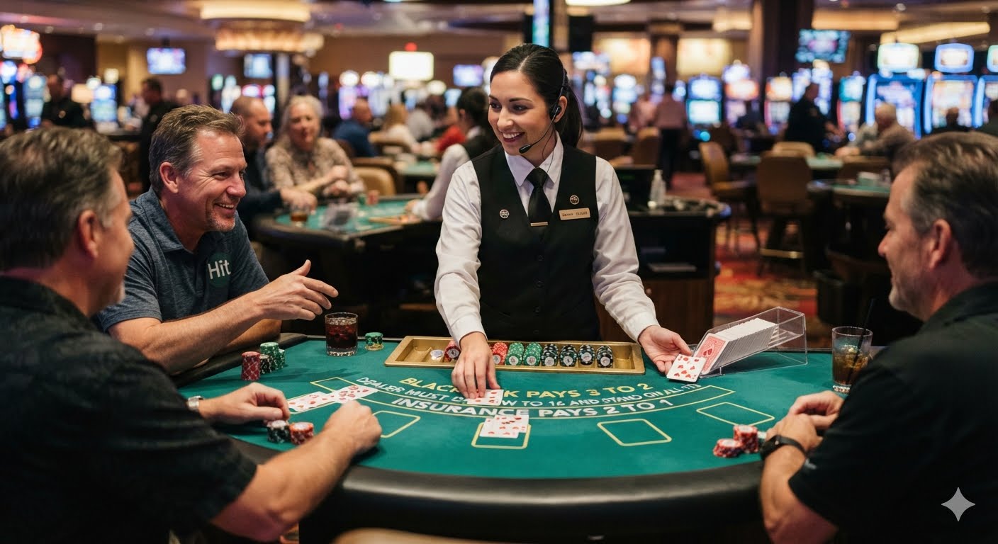 blackjack dealer là gì